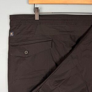 Roark Layover Traveler‎ 2.0 Pants Men's Size 38x29 Black Drawstring Hiking RP274